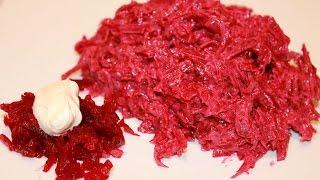 Простой Салат из Свеклы Рецепт
