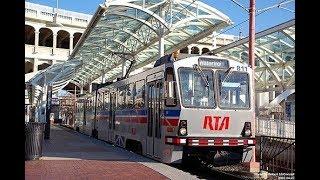 Light-Rail USA Experience, Cleveland Ohio Commuter Train Ride