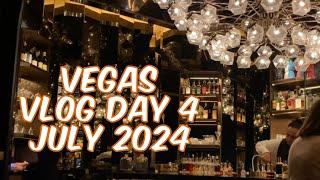 Vegas Vlog Day 4 - July 2024 | The Vault at Bellagio | Pinky Ring | Slots at Wynn | VP Wins at Cosmo