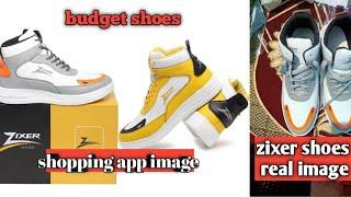 unboxing review // zixer shoes // orange grey colour // best .stylist shoes for boys