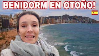 Benidorm - COMO ES fuera de Temporada Turistica? #emigraraespaña