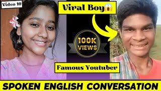 Viral Boy Jadu Spoken English Conversation with Sweta || English In Lifestyle || English Practice