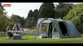 Coleman® Meadowood 4 Air - 4 person family tent with FastPitch™ Air & BlackOut Bedroom® technologies