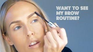 Tutorial: My Eyebrow routine using Anastasia Beverly Hills