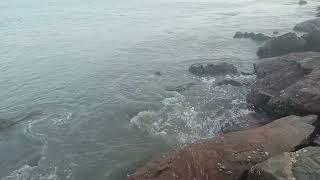 samudr ka video. kannur beach ka video