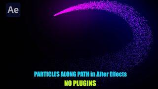 Particles Animation No Plugs - After Effects tutorial