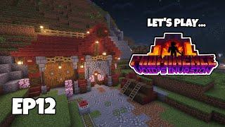 I made a Mineshaft Entrance Build and Mine with Create Mod in PROMINENCE II RPG #12