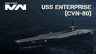 New USS Enterprise (CVN-80) First Action! | Modern Warships Update