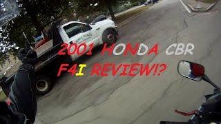 2001 Honda CBR 600 F4i review!