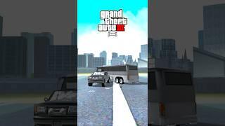 EVOLUTION of CAR vs. BUS in GTA GAMES!@CJJBR #gta #gaming #shorts