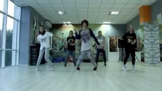 House dance practicing (With girls) 13.09.2014