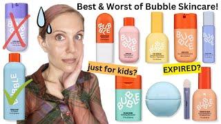 Ranking Every BUBBLE SKINCARE Product I've Tried!