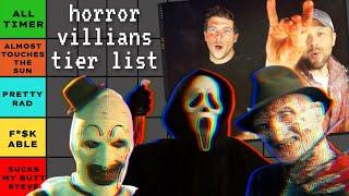 HORROR VILLIANS TIER LIST Live!