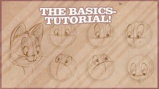 How To Draw Cartoon Animals Pt 1 - Tutorial