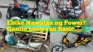 ebike nawalan ng power, paano ayusin basic trouble shooting