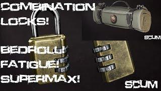 WorldUK Playing SCUM, New Update is HERE! Combination Locks, Bedrolls, Accumulated fatigue!