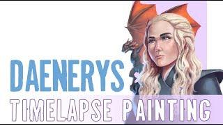 Daenerys Targaryen Speedpaint | luckykyunart