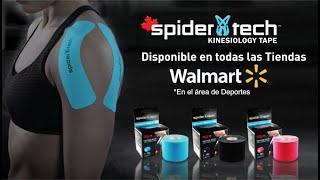 SPIDERTECH KINESIOLOGY TAPE ¡DE VENTA EN TODAS LAS TIENDAS WALMART!