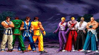 [KOF Mugen] Kim Kaphwan Team vs Geese Howard Team