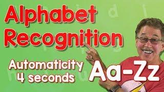 Alphabet Automaticity | Upper and Lower Case | 4 Seconds | Jack Hartmann