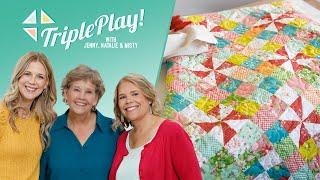 Triple Play: How to Make 3 NEW Pinwheel Quilts - Free Quilting Tutorial