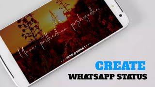 How to create New Osm Trending  WhatsApp Status