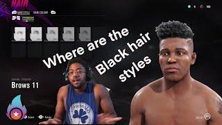 UFC 4:How to make the best Black fighter?Where are all Black hair cuts Character Creation!!!