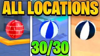 ALL *30* BEACH BALL LOCATIONS In Roblox Toilet Tower Defense! SUMMER EVENT!