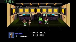 Double Dragon 4 speedrun (Shadow Boss Jimmy) (WR) (31:46)