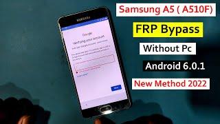 Samsung Glaxy A5 (A510F) FRP Bypass Android 6.0.1 | Google Account Remove Samsung A510F Working 100%