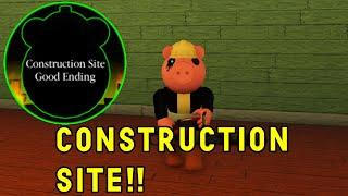 InfectedDeveloper's Piggy RP Remastered - CONSTRUCTION SITE!!! (Good Ending) | Roblox