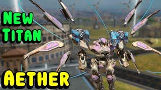 New Titan AETHER Is Too Fast! War Robots Test Server Gameplay WR