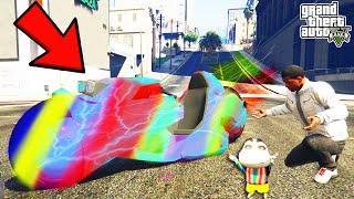 Franklin Stealing MAGICAL GOD BIKE in GTA 5 | SHINCHAN and CHOP