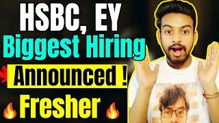 HSBC Biggest Hiring Announced | Direct Hiring | OFF Campus Drive For 2025, 2024 Batch | Fresher Jobs