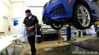 Protex Paint Protection installation on a BMW