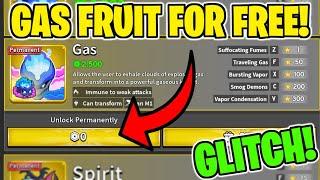 HOW TO GET PERMANENT GAS FRUIT FOR FREE IN BLOX FRUITS!