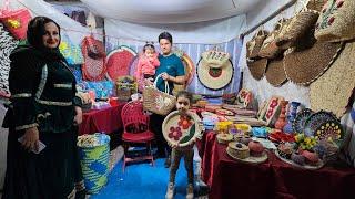 The journey of a nomadic family to the market before Nowruz