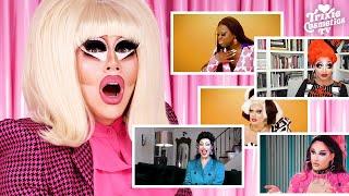 Trixie REACTS to Other Queens Reading Her Online! 