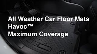 All Weather Car Floor Mats Havoc™ Maximum Coverage