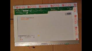 How to repair Laptop LCD display with CCFL Lamp Bulb