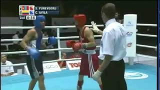 Light Fly (46-49kg) R16 - Purevdorj Serdamba (MGL) VS Avila Ceiber (COL) - 2011 AIBA World Champs