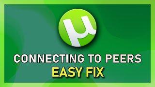 uTorrent - Connecting To Peers Fixed!