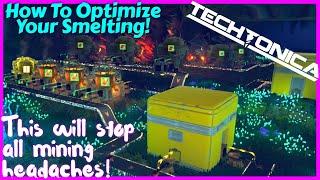 BASIC Automated Mining and Automated Smelting Factory | Techtonica How to