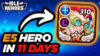 Idle Heroes - Build an E5 Hero in 11 Days on FUN2P Episode 7