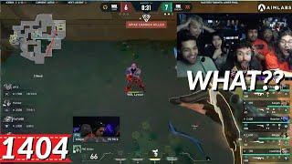 Alfajer ACE with a Knife & Kaajak INSANE Clutch!! | Most Watched VALORANT Clips Today V1404