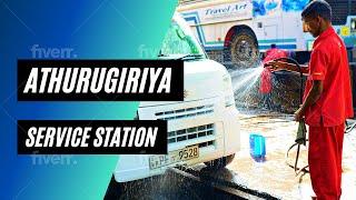 Body Washing & Foam Spraying Athurugiriya Service Station Colombo Srilanka