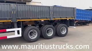 Tri Axle Side Wall Trailer in Mauritius