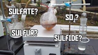 Sulfuric Acid From Sulfur Dioxide?