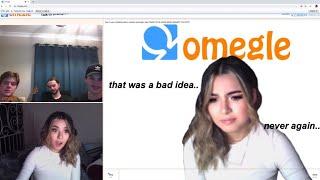 going on OMEGLE for the first time ever.. *a whole mess*