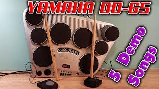 Электронные барабаны Yamaha DD-65 - звуковой GM/XG модуль и 8 динамических пэдов + 2 педали !